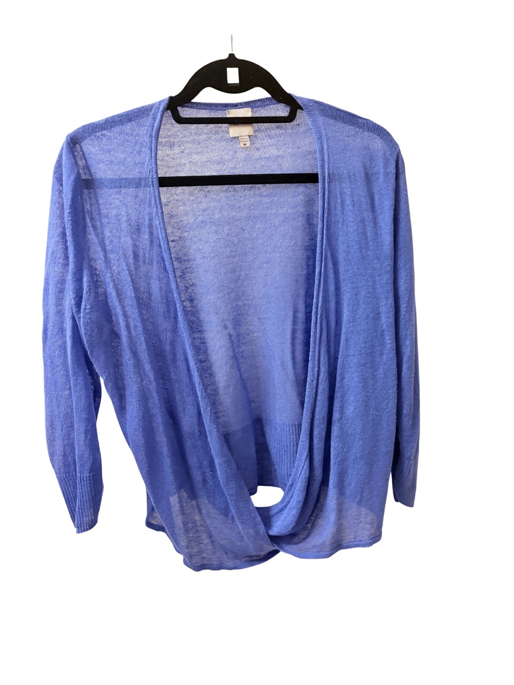 EUC Nic + Zoe 4-Way Lightweight Cardigan Sweater a medium